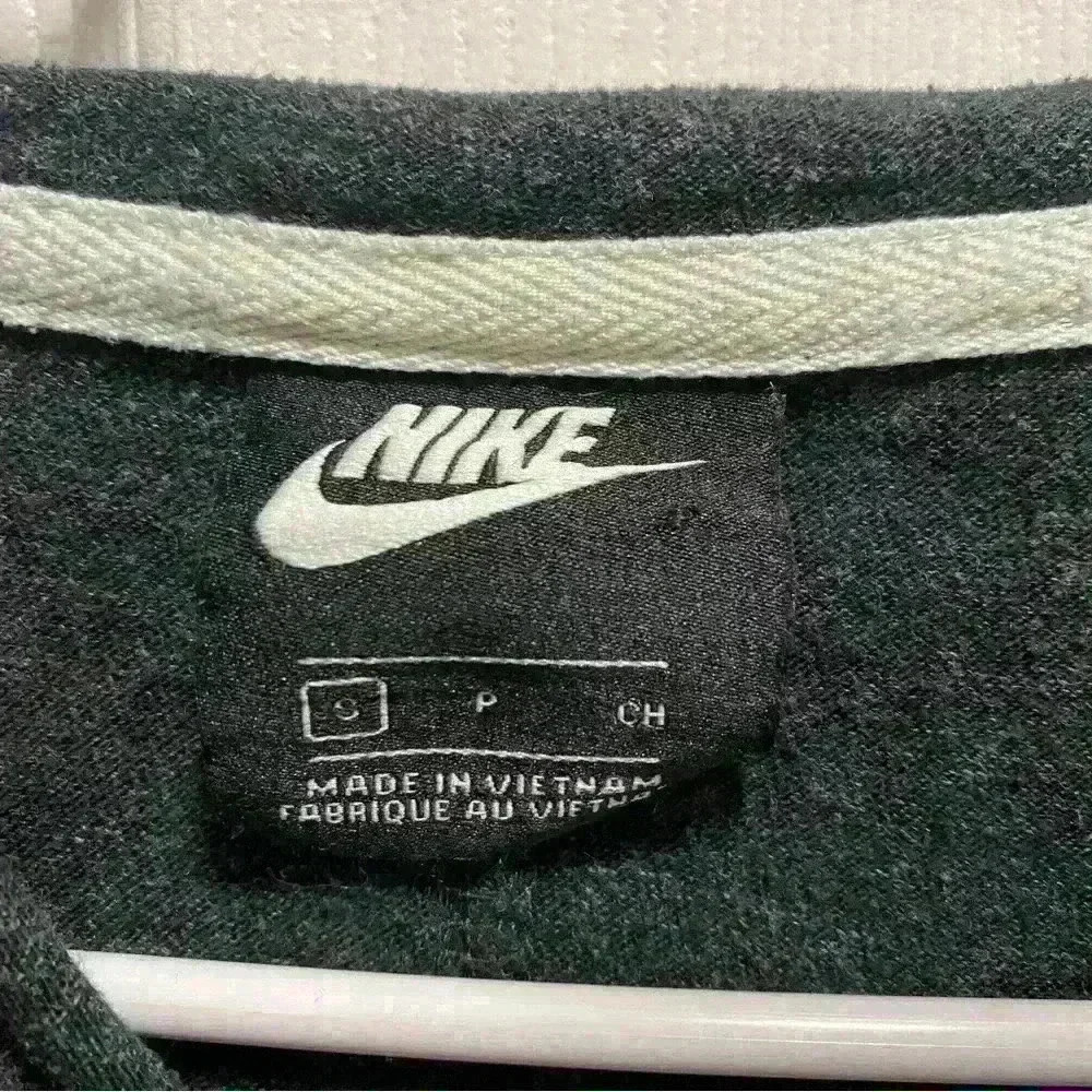 Nike Vintage Drawstring Zip Up Hoodie Sz S - Picture 4 of 8